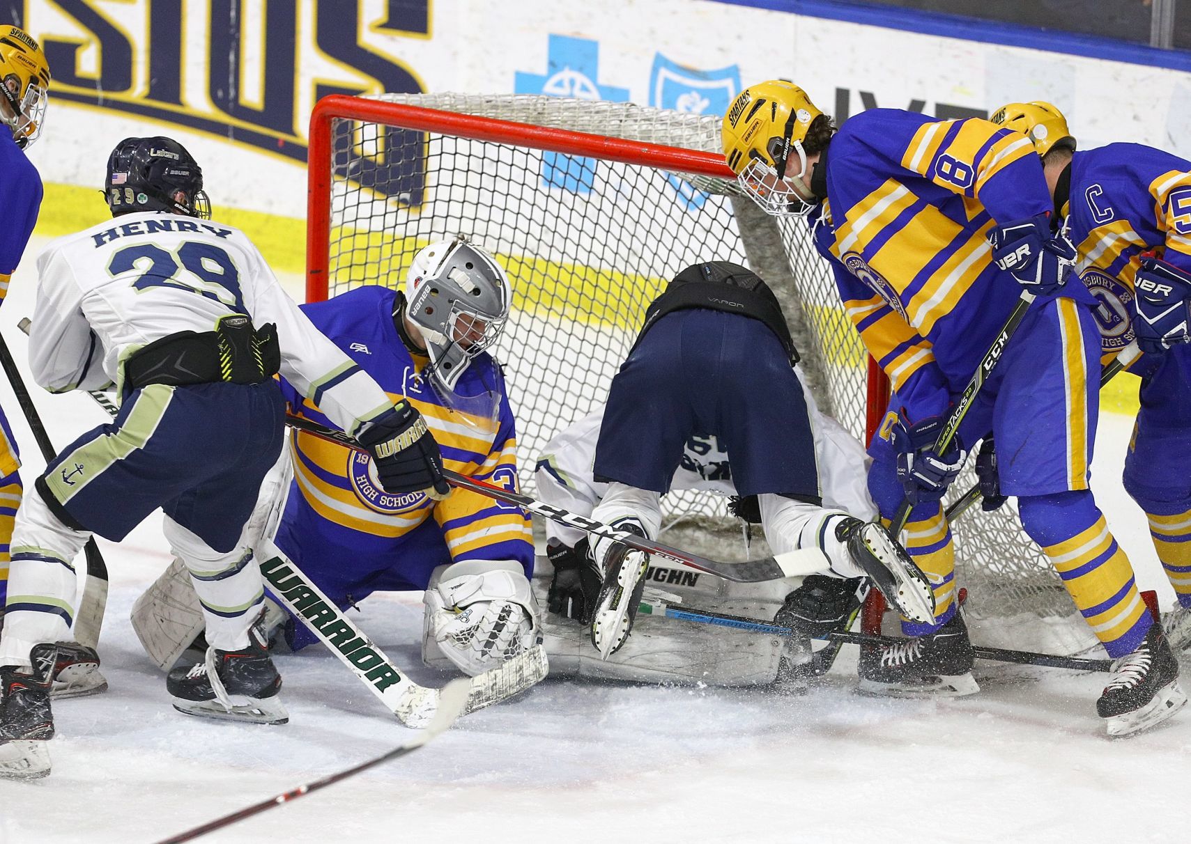 NYSPHSAA HOCKEY FINAL: Queensbury vs Skaneateles